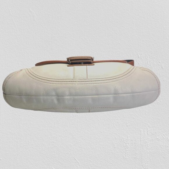 COACH Soho satchel, shoulder bag,Y2k brown and ivory with wallet set - Picture 8 of 13